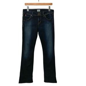 HUDSON Beth Baby Boot Dark Way Indigo Ink Blue Flap Pockets